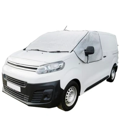 Image of UK Custom Covers TSW903SILVER Thermal Windscreen Wrap Cover Silver To Fit Citroen Dispatch 2016 Onwards