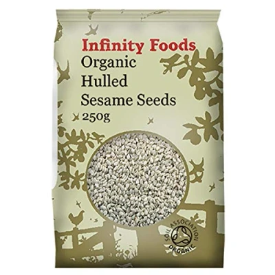 Image of Infinity Foods Organic Hulled Sesame Seeds 250g