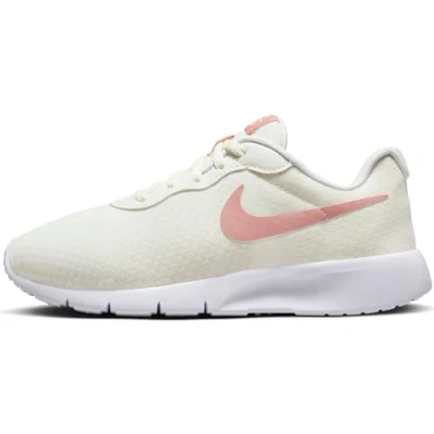 Image of NIKE Tanjun GO (GS) Sneaker, Summit White/RED Stardust RED STARD, 5 UK