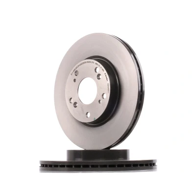 Image of 45251S7AE10, 45251S7AE11, 45251SMGE30, 45251SMGE31, 45251SMGG10 Brake DISC BREMBO Coated LINE 09.A455.11 282mm 23mm 5 internally vented