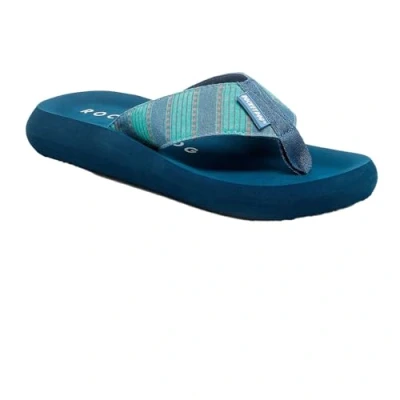 Image of ROCKET DOG Women&#039;s Spotlight Flip Flop, Blue, 3 UK