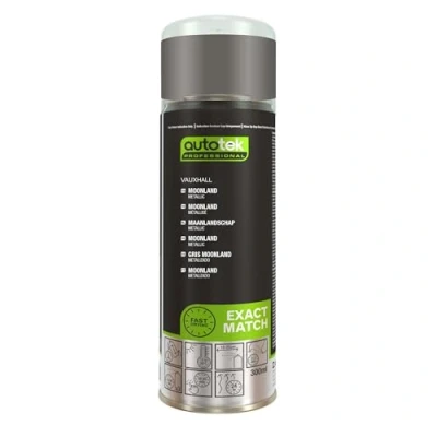 Image of Autotek Professional Exact Match Car Spray Paint, Vauxhall Moonland Metallic Aerosol 300 ml