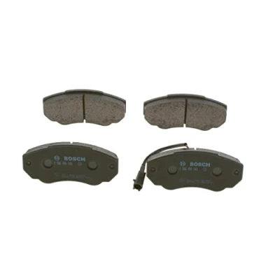Image of Bosch BP416 Brake Pads Front Axle ECE R90 Certified 1 Set of 4