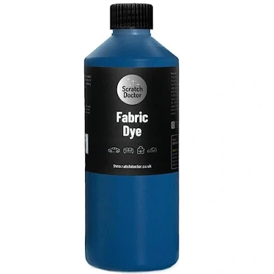 Image of Scratch Doctor Liquid Fabric Dye Easy to Use Textile Paint for Sofas, Furniture, Clothing, Canvas, Shoes, Denim and More 23 Colours Available (Blue, 1000ml)