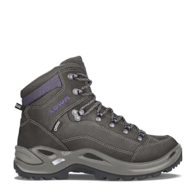 Image of Lowa Women&#039;s RENEGADE GTX MID WS High Rise Hiking Boots, Grau (Ardesia/Moro 7937),3 UK/36 EU