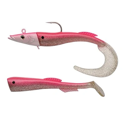 Image of Berkley Power Sandeel 15cm 40g Metallic Pink Shad