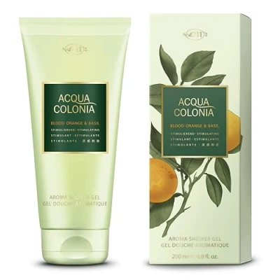 Image of 4711 Acqua Colonia Unisex Showergel, Blood Orange and Basil 200 ml