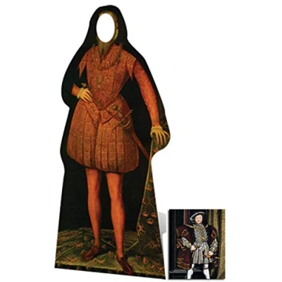 Image of Tudor Man Stand in Classroom Lifesize Cardboard Cutout / Standee Standup Includes 8x10 (20x25cm) Star Photo
