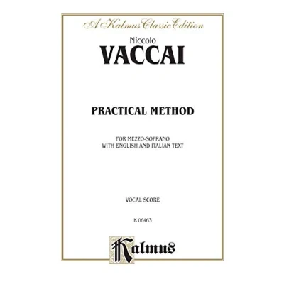 Image of Practical Italian Vocal Method (Marzials): Mezzo Soprano (Kalmus Edition)