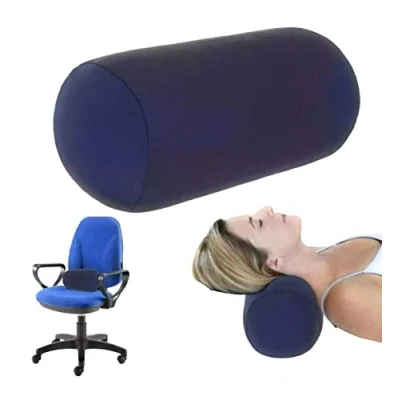 Image of Fairtrade MICRO BEAD TRAVEL NECK SUPPORT BEANIE PILLOW COMFORT HEAD CUSHION STRESS RELIEF