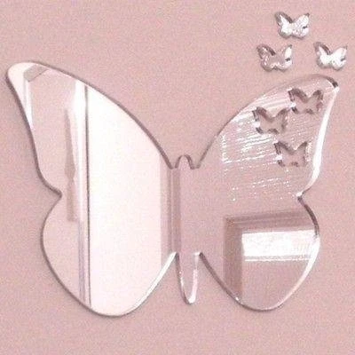 Image of Servewell Butterflies out of Butterfly Wall Mirror 12 x 8 cm