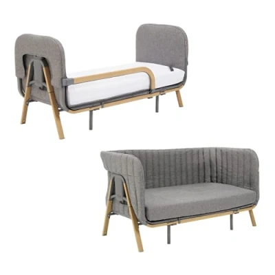 Image of Tutti Bambini CoZee XL Junior Bed &amp; Sofa Expansion Pack Oak/Charcoal