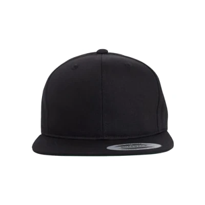 Image of Flexfit PRO Style Snapback Youth Cap for kids, Size: S/M, Black