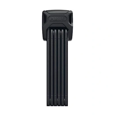 Image of ABUS Bordo 6000K folding lock with ST pouch Bike XPlus cylinder for high tamper protection security level 10 Length 120 cm, black