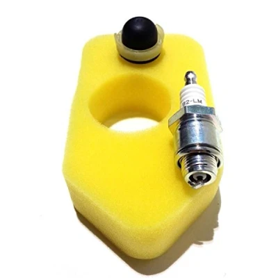 Image of Outdoor Spares Limited Briggs and Stratton Lawn Mower Service Kit Suitable for the Classic Sprint, Air Filter, Plug, Primer Bulb