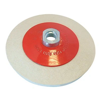 Image of Silverline Bevelled Felt Buffing Wheel 115mm