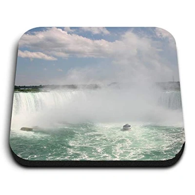 Image of 1 x Square MDF Fridge Magnet Niagara Falls Canada Travel 8227