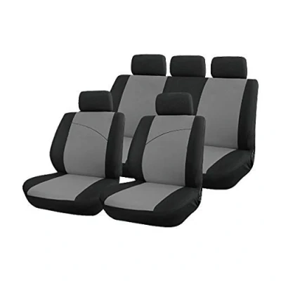 Image of Xtremeauto Grey and Black Sport Car Seat Cover Protectors i10, i20, i30, i40, ix20, Kona, Tuscon, Ioniq, Nexo