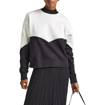 Image of Pepe Jeans Women&#039;s Hilda Sweatshirt, Black (Black), S
