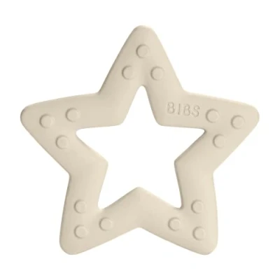 Image of BIBS Baby Bitie Teether, BPA Free, Food Safe, OneSize (0 36 Months), Ivory