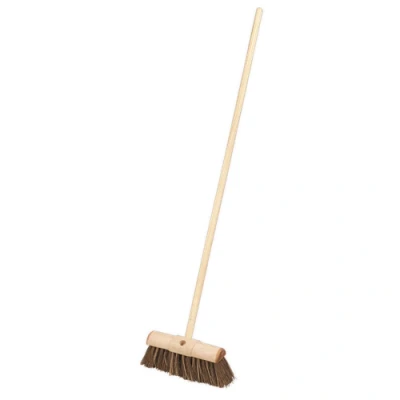 Image of Sealey Broom 13&quot;(325mm) Stiff/Hard Bristle