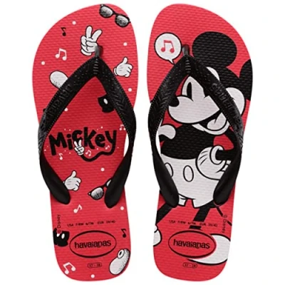 Image of Havaianas Top Disney Ruby RedBlack 10/11