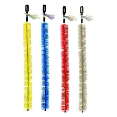 Image of WARESHARK Long Handle Easy Reach Radiator Cleaning Bristle Brush Dust Duster Cleaner Flexible with Bristles for Better 70cm