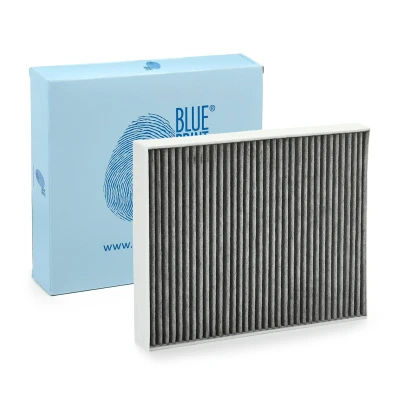 Image of 95557221910 Pollen Filter BLUE PRINT ADV182523 Activated Carbon 272mm 219mm 30mm VOLKSWAGEN: Transporter 5, Touareg II, 6, AUDI: Q7