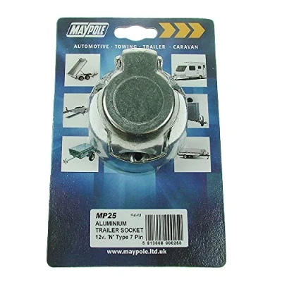 Image of 12N 7 Pin Aluminium Socket