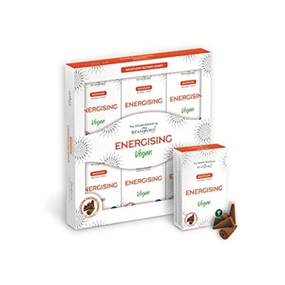 Image of Stamford Vegan Patchouli Incense Backflow Cones 72 (Energising)