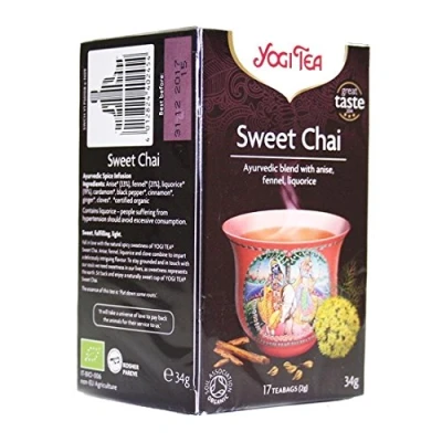 Image of Yogi Tea Sweet Chai Og 6 x 17 Bags