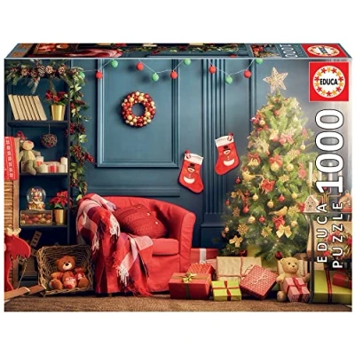 Image of Educa 19520 1000 Christmas Corner, Varied
