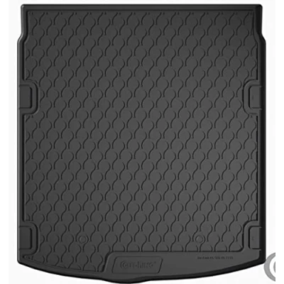 Image of Gledring 1115 Rubbasol (Rubber) Trunk Mat A6 (4G) Sedan 2011, Black