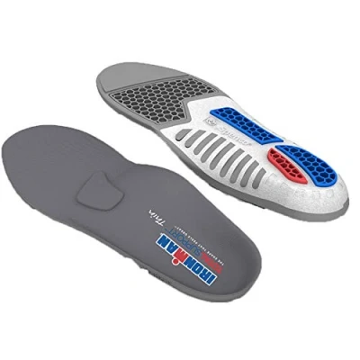 Image of Spenco Total Support Thin Full Length Insoles Arch for Minimalist Shoes, TPU Cradle Advanced Support, Metatarsal 3 POD System Shock Absorption and Cushioning