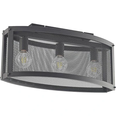Image of Lindby Mizgin ceiling light without grille 3 bulb