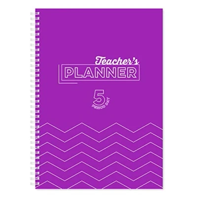 Image of Silvine A4 Teacher&#039;s Academic Planner with Durable Hardback Covers and 204 x5 Period Pages