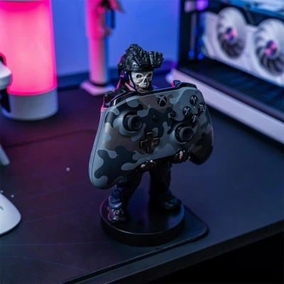 Image of Cable Guys Call of Duty Zombie Ghost Gaming Accessories Holder &amp; Phone for Most Controller (Xbox, Play Station, Nintendo Switch)