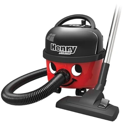 Image of Numatic HVR160 11 910323 Henry Xtend Bagged Cylinder Vacuum Cleaner Red/Black