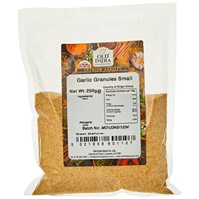 Image of Old India Garlic Granules Small 250g