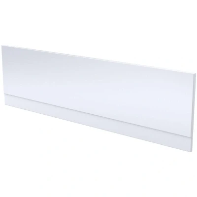 Image of Essentials White Gloss Acrylic Bath Side Panel 1800mm