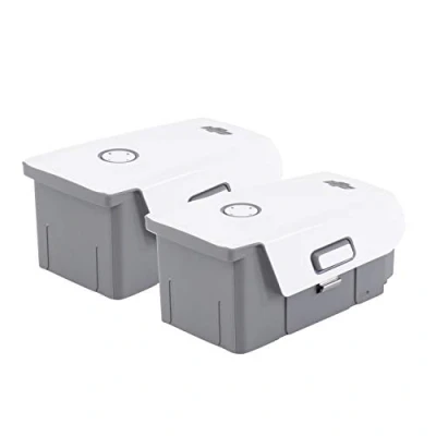 Image of Wrapgrade Skin compatible with DJI Mavic Air 2 &amp; 2S Batteries (RACING WHITE)
