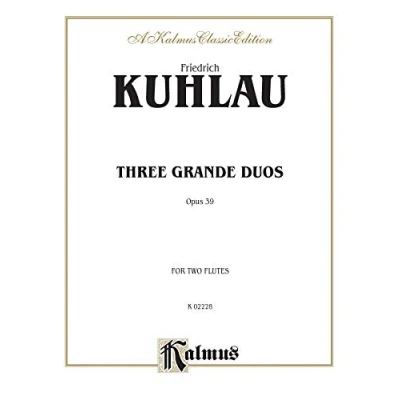 Image of Three Grand Duos, Op. 39 (Kalmus Edition)