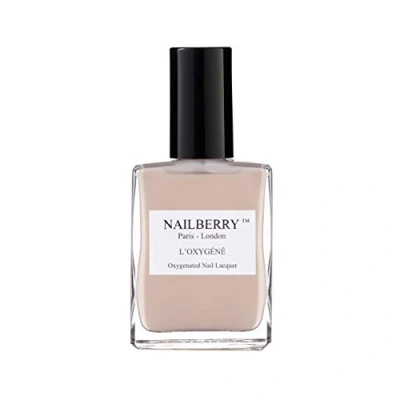 Image of Nailberry L&#039;Oxygéné Oxygenated Nail Lacquer Au naturel, 15 ml Polish for a Healthier Manicure &amp; Long Lasting Colour 12 Free, Vegan, Halal, Cruelty Gluten Free