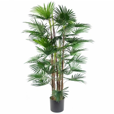 Image of Leaf Large Artificial Tree, 120cm Fan Palm