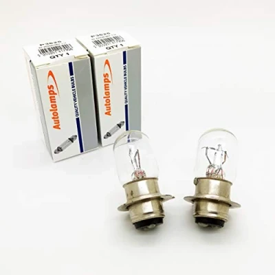 Image of 3625 6v 25/25w PX15d MPTF T19 Motorbike Motorcycle Scooter Headlight Headlamp Bulb Pack of 2