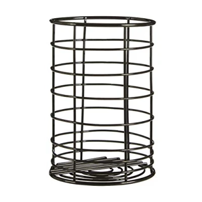 Image of Premier Housewares Utensil Holder, Iron, Black
