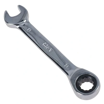 Image of 8mm Stubby Ratchet Combination Spanner Metric Wrench 72 Teeth SPN01