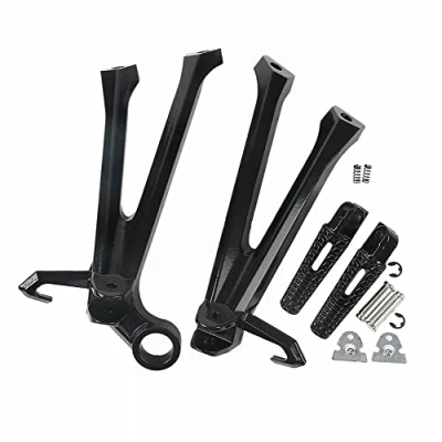 Image of Motorcycles Rear Passenger Foot Pegs Footrest Bracket Fit For Suzuki GSXR 600 GSXR750 2011 2021 2022 2023