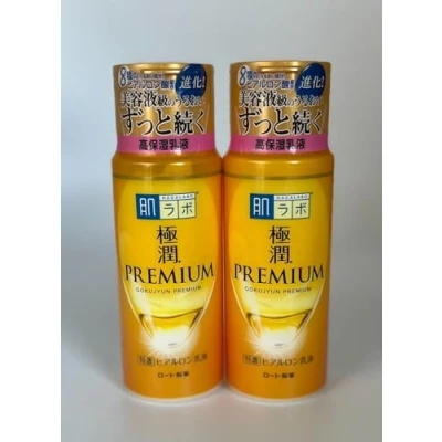 Image of [Pack of 2] Hadalabo Gokujyun Premium Hyaluronic Emulsion 140ml, Made in Japan