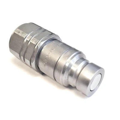 Image of Hydraulic Flat Face Connect Under Pressure Male Coupling 3/4&quot; BSP Thread